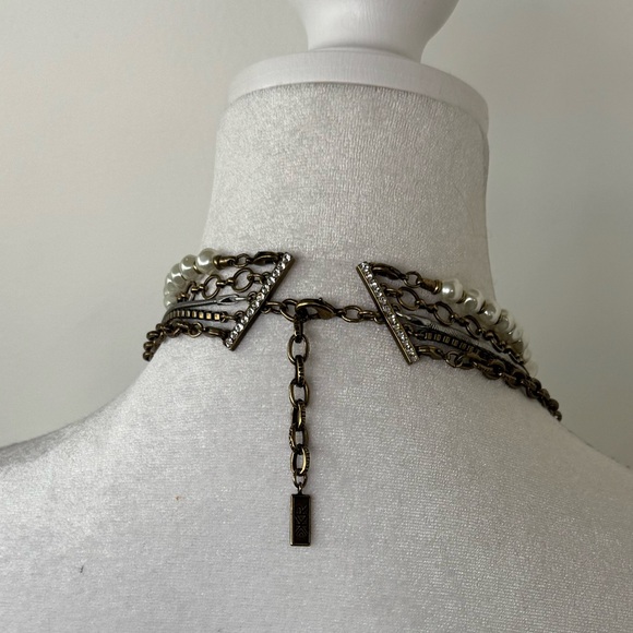 Silpada KRN Practical Pearls Brass Necklace “Wear it 7 Ways” - Picture 8 of 8